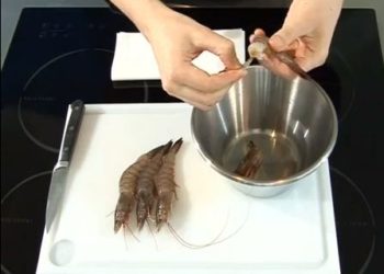 فيديو-كيفية اعداد القريدسcrevette –