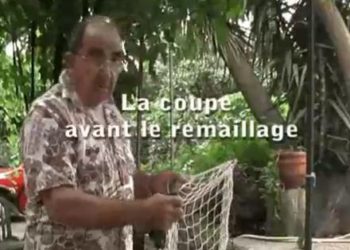 حياكة الشباك:كيفية تقطيع الشباك