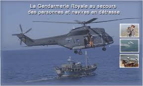 انقاذ بحارة من طرف الدرك الملكي