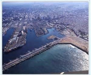 ميناء الدار البيضاء على القناة الاولى المغربية