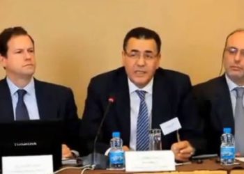 كلمة السيد عبد الواحد بنعبو الكاتب العام للكومهافات -تصوير خليفة العراج.