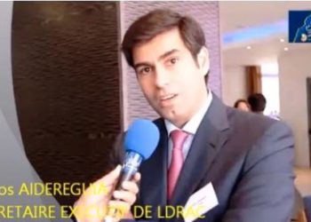 السيد كارلوس الديكيريا الكاتب التنفيذي ل ladrac لقناة المغرب الازرق