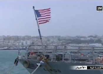فرقاطة أمريكية ترسو بميناء طنجة