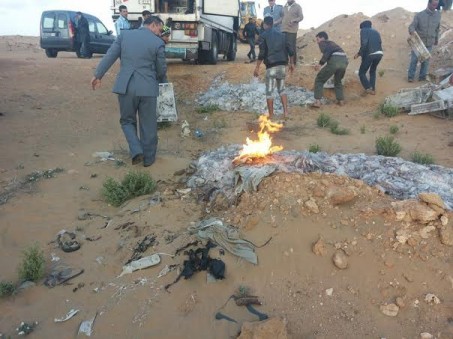 08 اطنان من الاخطبوط تحمل تصريحات مزورةو معبأة في صناديق المكتب الوطني للصيد