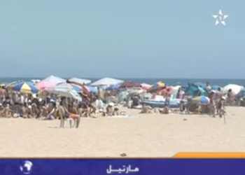اكتضاض بشاطئ مارتيل