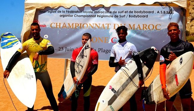 أسفي تحتضن اقصائيات البطولة الجهوية-الوطنية لركوب الموج