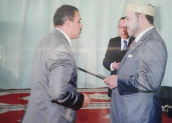 تعاونية المسيرة الخضراء للصيد التقليدي بأسفي تهنئ جلالة الملك في عيد العرش المجيد