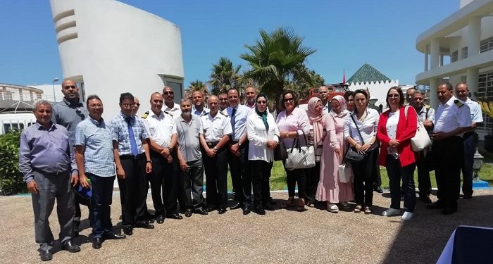 مديرية التكوين البحري تحل ضيفا على المركز الوطني للبحث و الانقاذ البحري