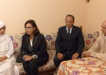 زكية الدريوش تمثل وزير الصيد البحري أخنوش في مواساة ضحايا “اخواني”.