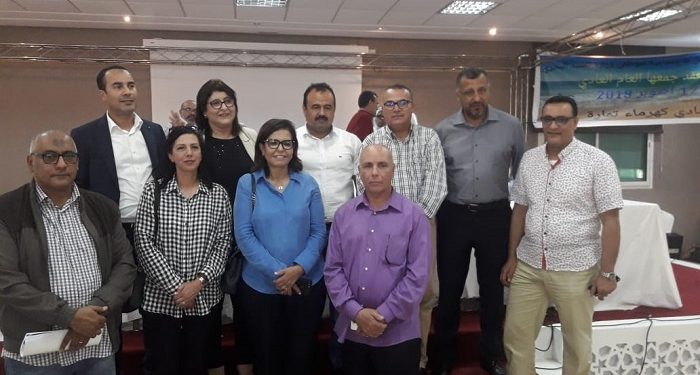 زكية الدريوش رئيسا لجمعية الأعمال الاجتماعية لموظفي وزارة الصيد البحري.