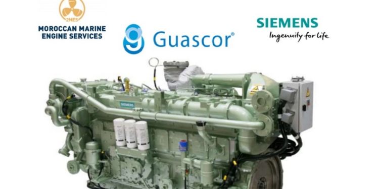 شركة morocca marine engine services ترد الاعتبار لمحركات كواسكور Guascor بالمغرب.