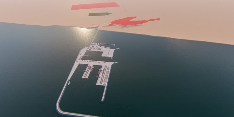 تعليق المناقصة الخاص بمشروع ميناء الداخلة الاطلسي الى حين.