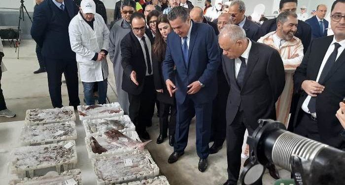 أخنوش يفتتح سوق الجديد لبيع السمك بالجملة بتطوان