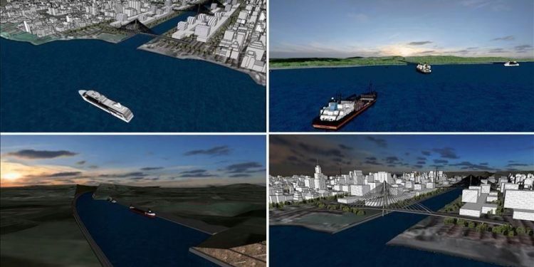 الرئاسة التركية تطلق موقعا للتعريف بمشروع “قناة إسطنبول”