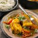 السمك الحار بصلصة جوز الهند على الطريقة التايلندية