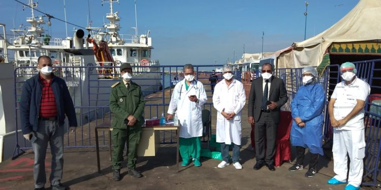 ميناء أكادير : آخر اللمسات لاستقبال 5000 بحارا من أطقم سفن الصيد بأعالي البحار.