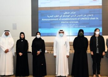 جامعة قطر تحتضن كرسي اليونسكو في العلوم البحرية