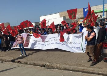 من العيون رجال البحر  يبعثون رسائل قوية للمنتظم الدولي