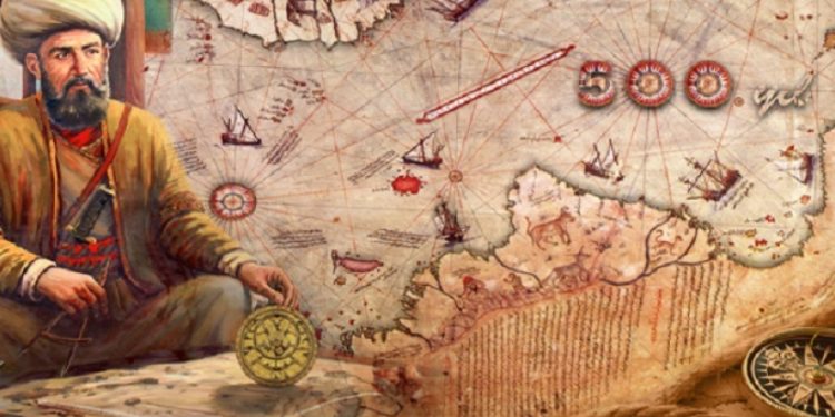 كتاب “البحرية” ايقونة علوم البحار لمؤلفه القبطان العثماني “بيري ريس”