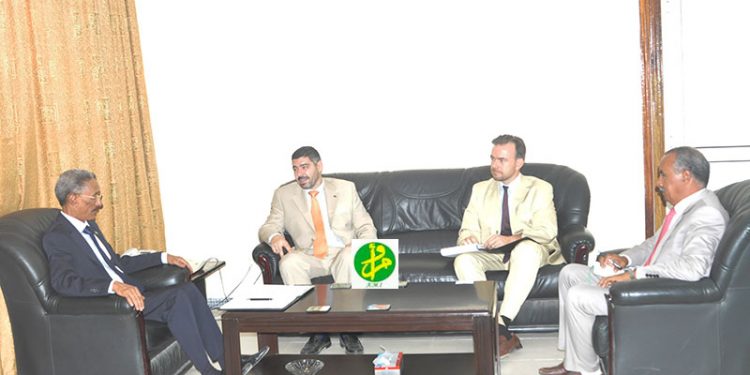 موريتانيا: وزير الصيد البحري يستقبل رئيس بعثة الاتحاد الأوروبي