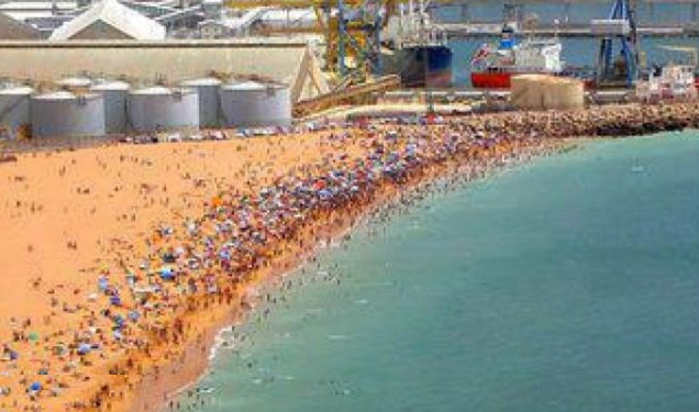 بسبب ارتفاع درجة الحرارة ، أسفي تستقبل أعداد كبيرة من السياح