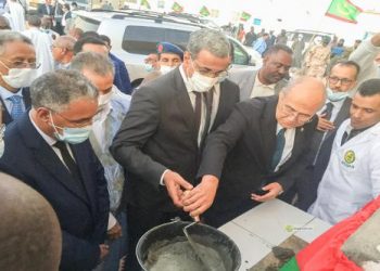انواذيبو: وضع حجر الأساس لمقر المكتب الوطني للتفتيش الصحي لمنتجات الصيد وزراعة الأسماك