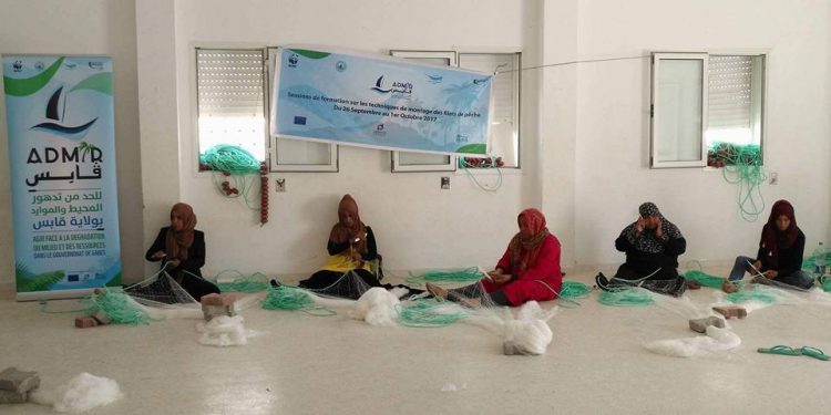 تونس: نساء البحر بولاية قابس يخضعن لتكوينات في الصيد البحري و الاقتصاد التضامني