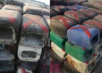 كارثة بيئية:البراميل البلاستيكية تعوض الغراريف في صيد الاخطبوط بجهة وادي النهب.