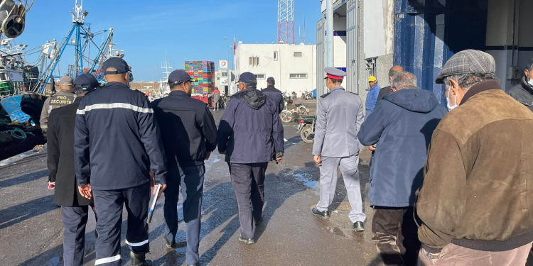 قبطانية ميناء آسفي تتعبأ لتنظيم عمليات رسو مراكب الصيد الساحلي