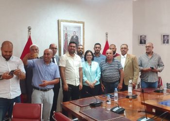 لقاء مثمر بين زكية الدريوش و مهني قطاع الطحالب