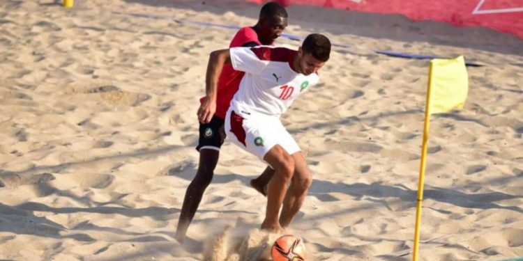 كرة القدم الشاطئية : المنتخب المغربي ينهزم أمام  الموزمبيق