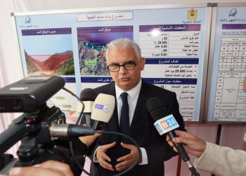 نزار بركة يعطي انطلاقة توسعة ميناء الجبهة