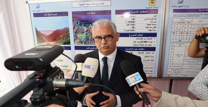 نزار بركة يعطي انطلاقة توسعة ميناء الجبهة