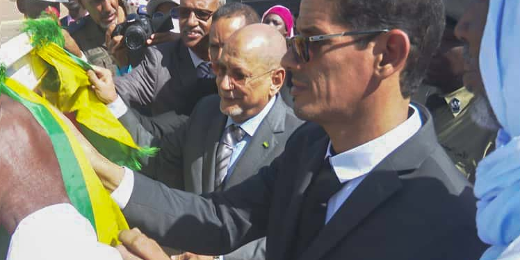 موريتانيا:وزير الصيد البحري يضع الجحر الاساسي لبناء مراكز الصيد القاري وتربية الأحياء المائية