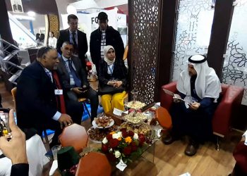 اليوتيس:رئيس جامعة غرف الصيد يستقبل وزير البيئة و الزراعة و المياه السعودي