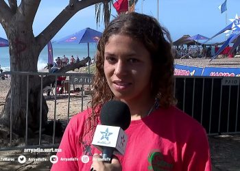 تقرير تلفزي حول بطولة إفريقيا للأمم في رياضة ركوب الأمواج