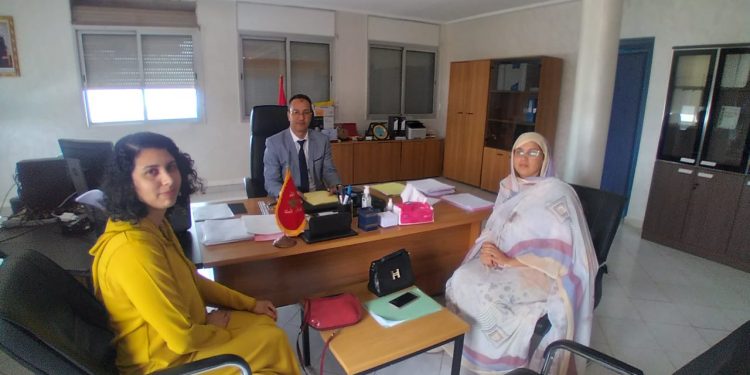 طانطان : مندوب الصيد البحري يستقبل تعاونية “نون البحر”