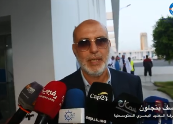 تصريح بنجلون حول افتتاح مزاد الرقمنة بسوق السمك بميناء طنجة