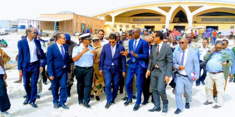 موريتانيا: وزير الصيد والاقتصاد البحري الجديد يتفقد سوق السمك بنواكشوط