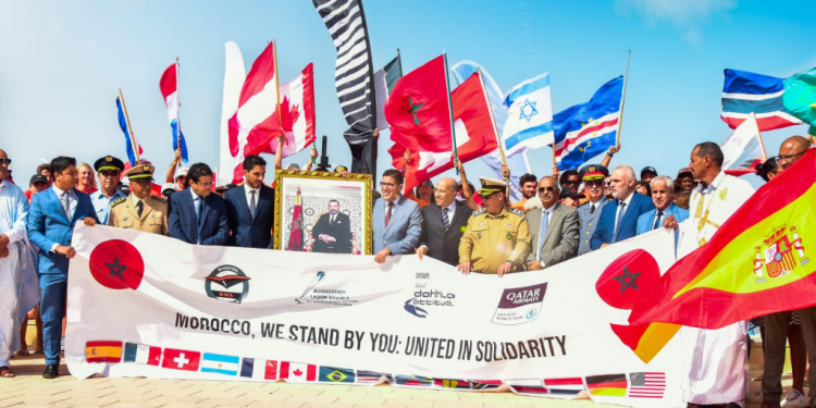 تقرير تلفزي حول النسخة 13 من بطولة العالم ل الكايت سورف ولي العهد الأمير مولاي الحسن