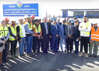 عامل إقليم اسفي يتفقد محطة ضخ مياه البحر المحلاة