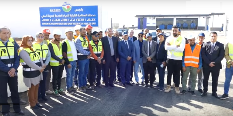 عامل إقليم اسفي يتفقد محطة ضخ مياه البحر المحلاة