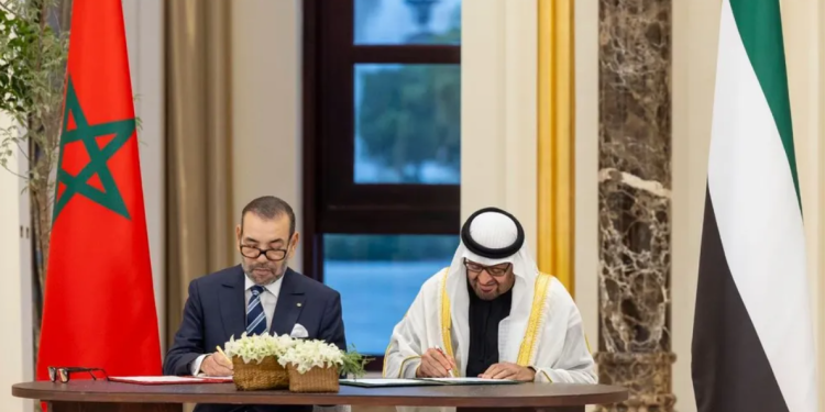 المغرب و الامارات يوقعان على اعلان تاريخي للتعاون الاستراتيجي