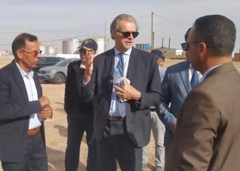 الوعبان يشيد بزيارة وفد فرنسي للمنشآت الاقتصادية بميناء الوطية
