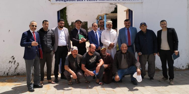 اللجنة الموضوعاتية لتأهيل و عصرنة اسطول الصيد التقليدي تطوي جولتها التوصالية وسط ترحيب مهني.