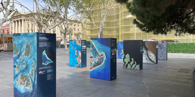 فعاليات ديكادي برشلونة 24،تنطلق بمعرض “محيطنا يغطي الفضاء” 