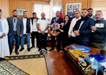 زكية الدريوش تستقبل مهنيين في الصيد البحري بالداخلة