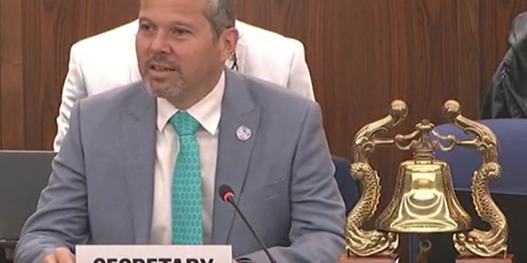 أزمة النقل البحر تخرج الأمين العام للمنظمة البحرية الدولية، في زيارة لدول البحر الاحمر