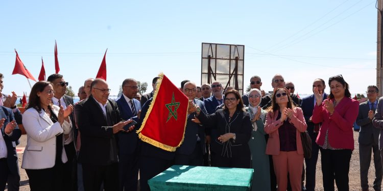 الدريوش تعطي الانطلاقة لبناء سوق السمك الجديد بالناظور