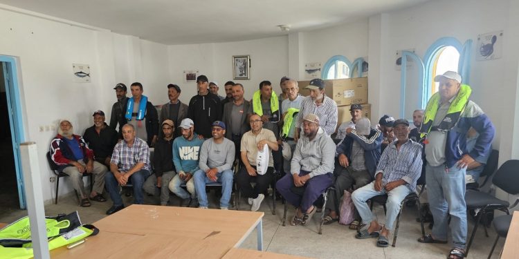 آسفي: حملة تحسيسية لتعزيز السلامة البحرية لفائدة بحارة الصيد التقليدي